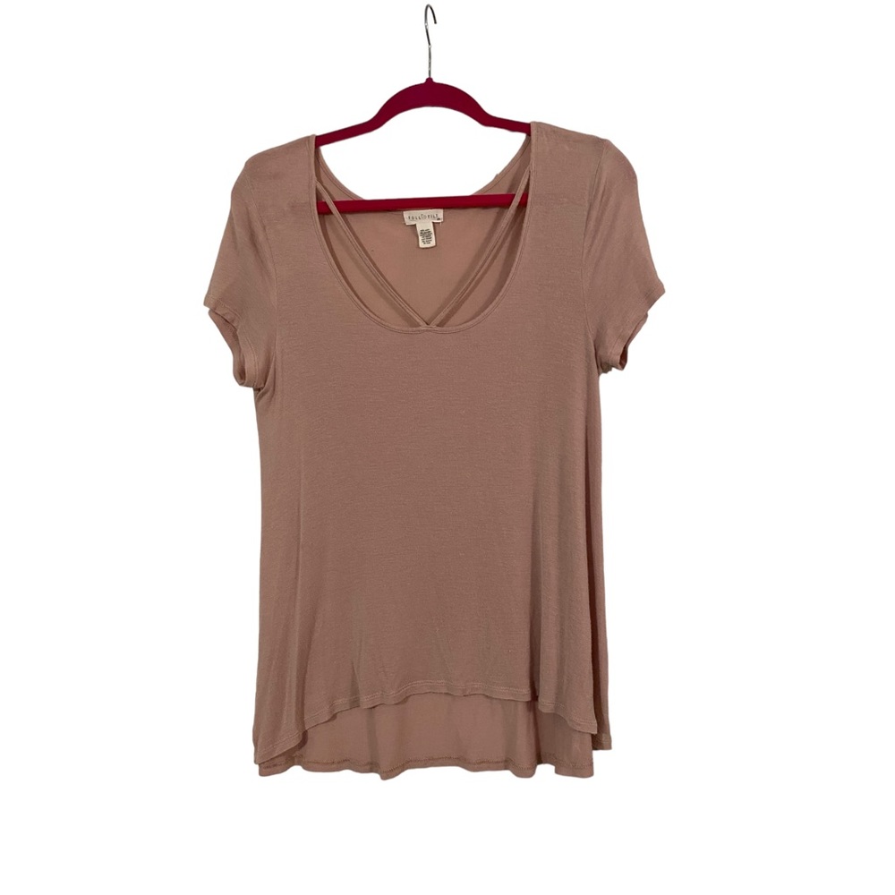 Full Tilt Blush Strappy Tshirt